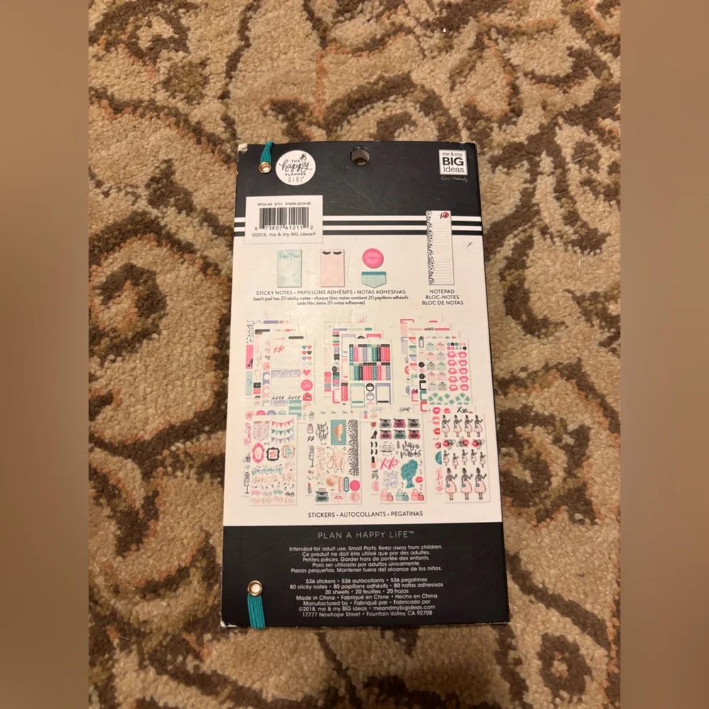 The Happy Planner Accessory Book trendsetter, glam girl & hobby lobby edition